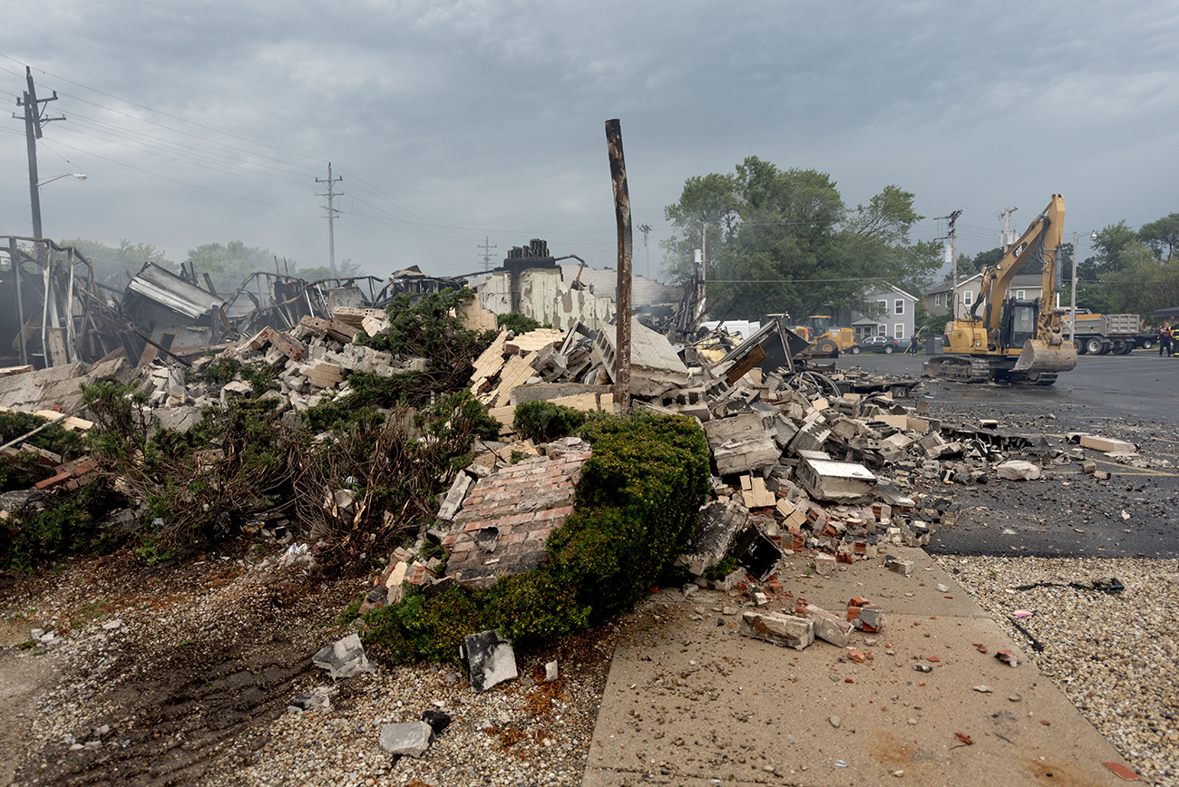 Aftermath Of The Protests In Kenosha That Happened Aug. 24, 2020. Aftermath Of The Protests In Kenosha That Happened Aug. 24, 2020.