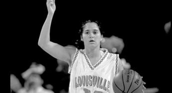 Helping hand: Jenny Knight dished out 14 assists for Louisville in 2000
