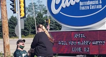 Kenosha Culver’s couple exchange ‘I dos’