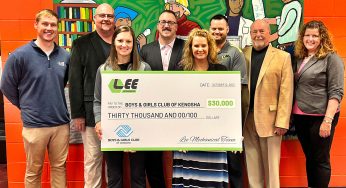 Lee Mechanical, Kenosha Country Club make donations to Shirley Madrigrano & Natalie Lee Arts Foundation