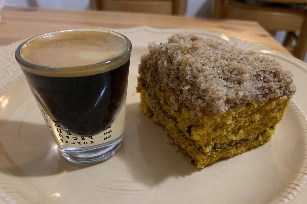 Foodie Favorite Pumpkin Coffee Cake