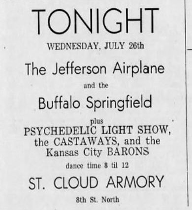 buffalo springfield tour