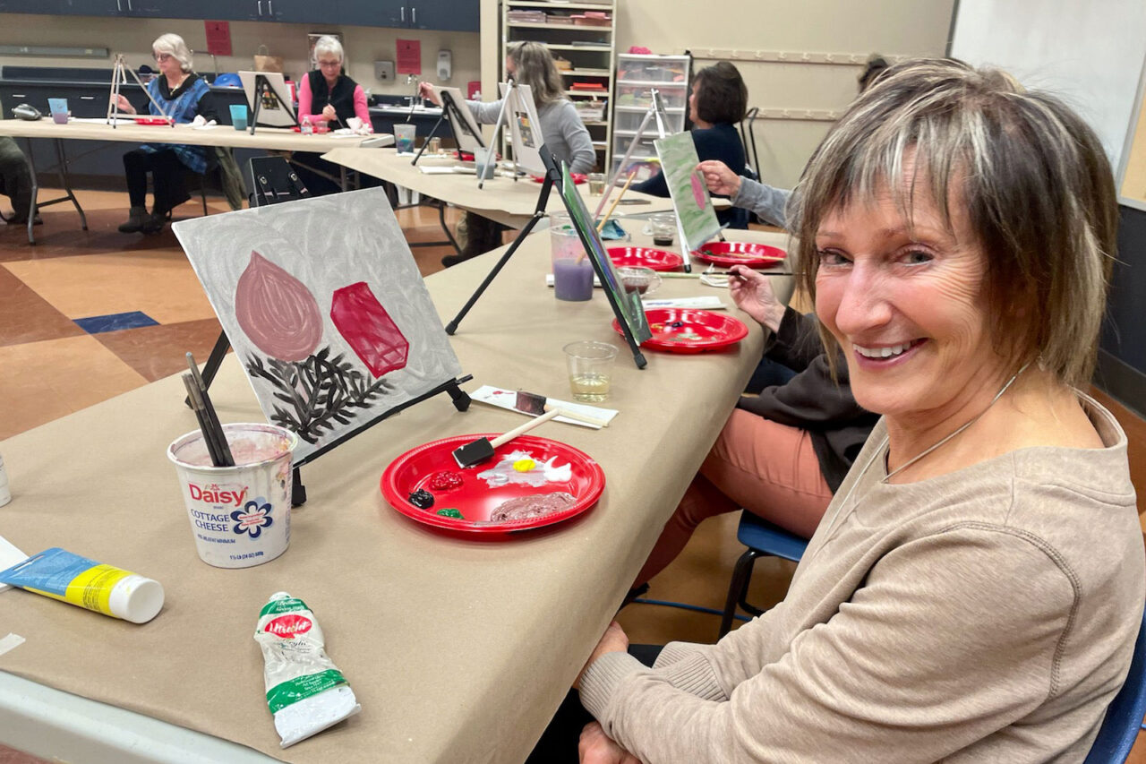 Budding artists brush up on holiday spirit at the Kenosha Public Museum
