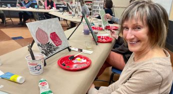 Budding artists brush up on holiday spirit at the Kenosha Public Museum
