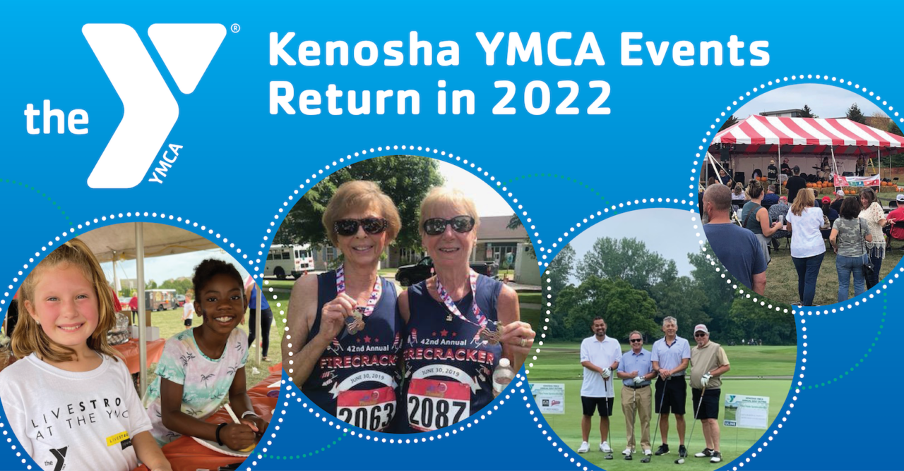 Kenosha YMCA announces the return of three major events in 2022
