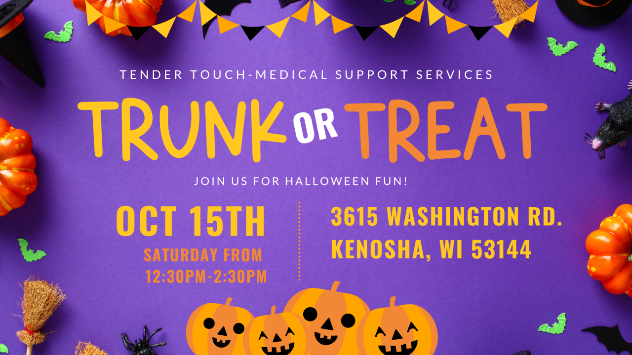 TrunkOrTreat at Tender Touch TherapyMedical Support Services