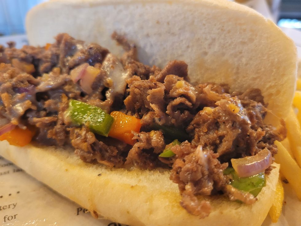 Kenosha Eats Tavern on 6th Cheesesteak