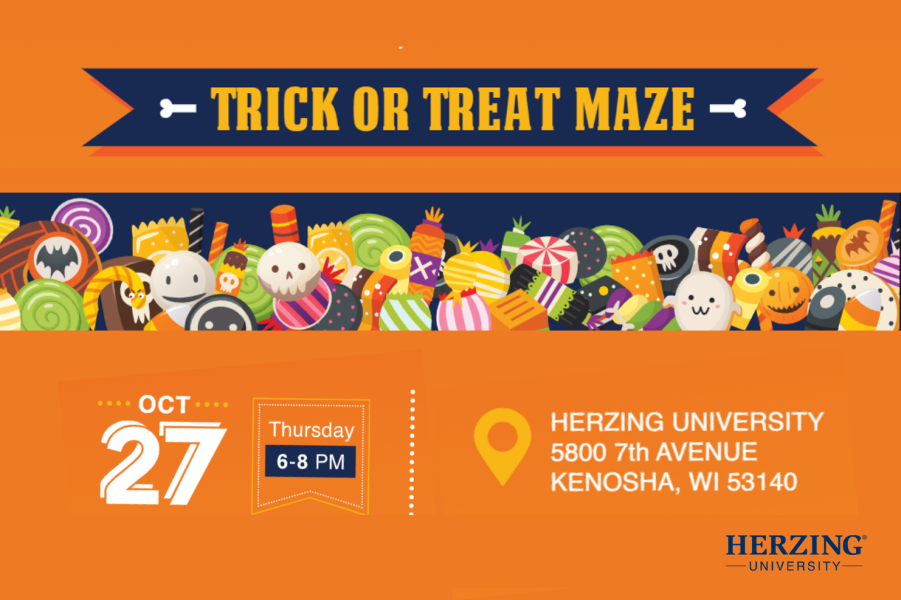 Trick or Treat Maze and Herzing University