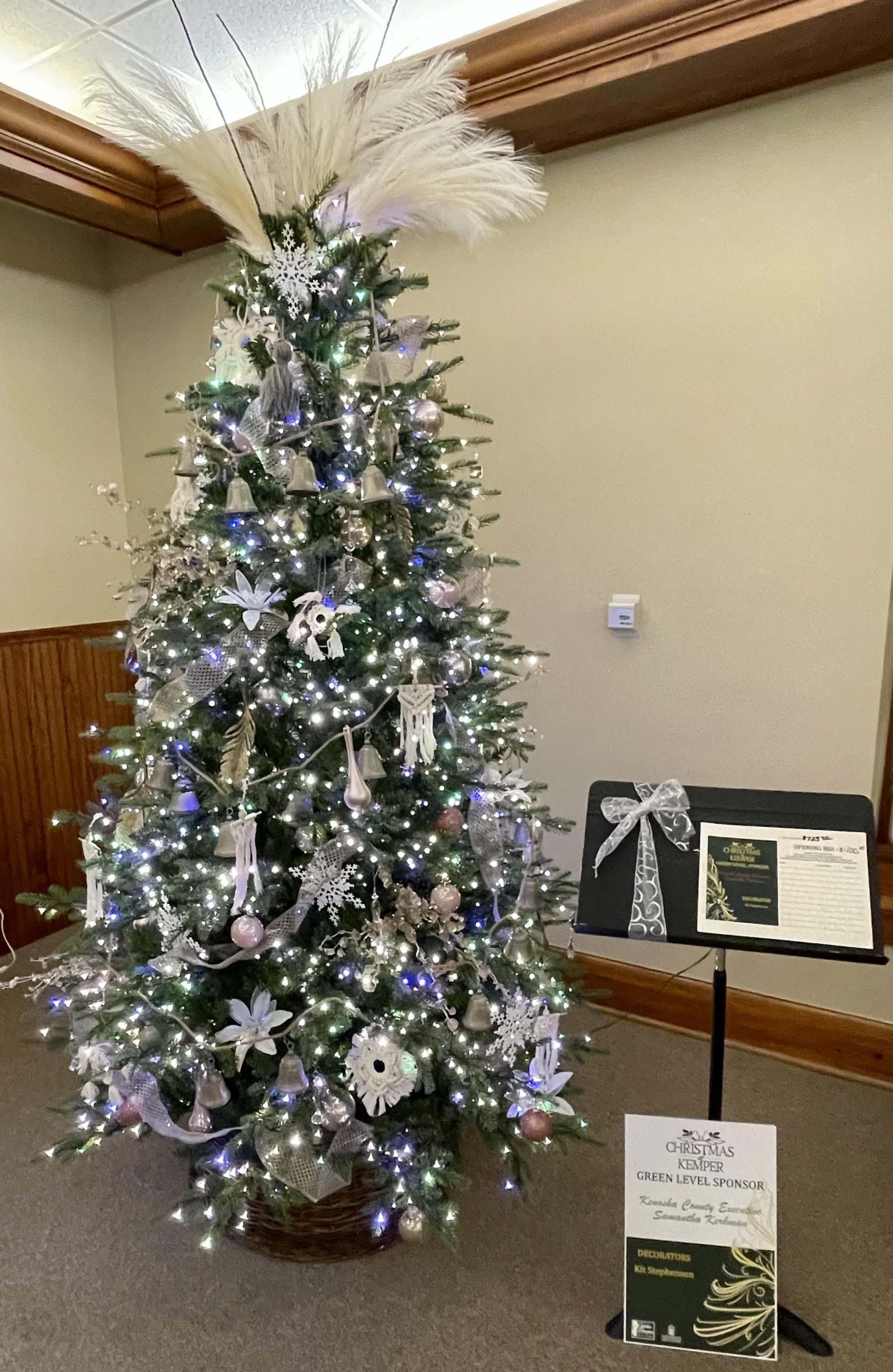 19 stunning Christmas trees on display at Kemper Center’s annual