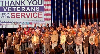 Military veterans honored in celebration at Journey Church