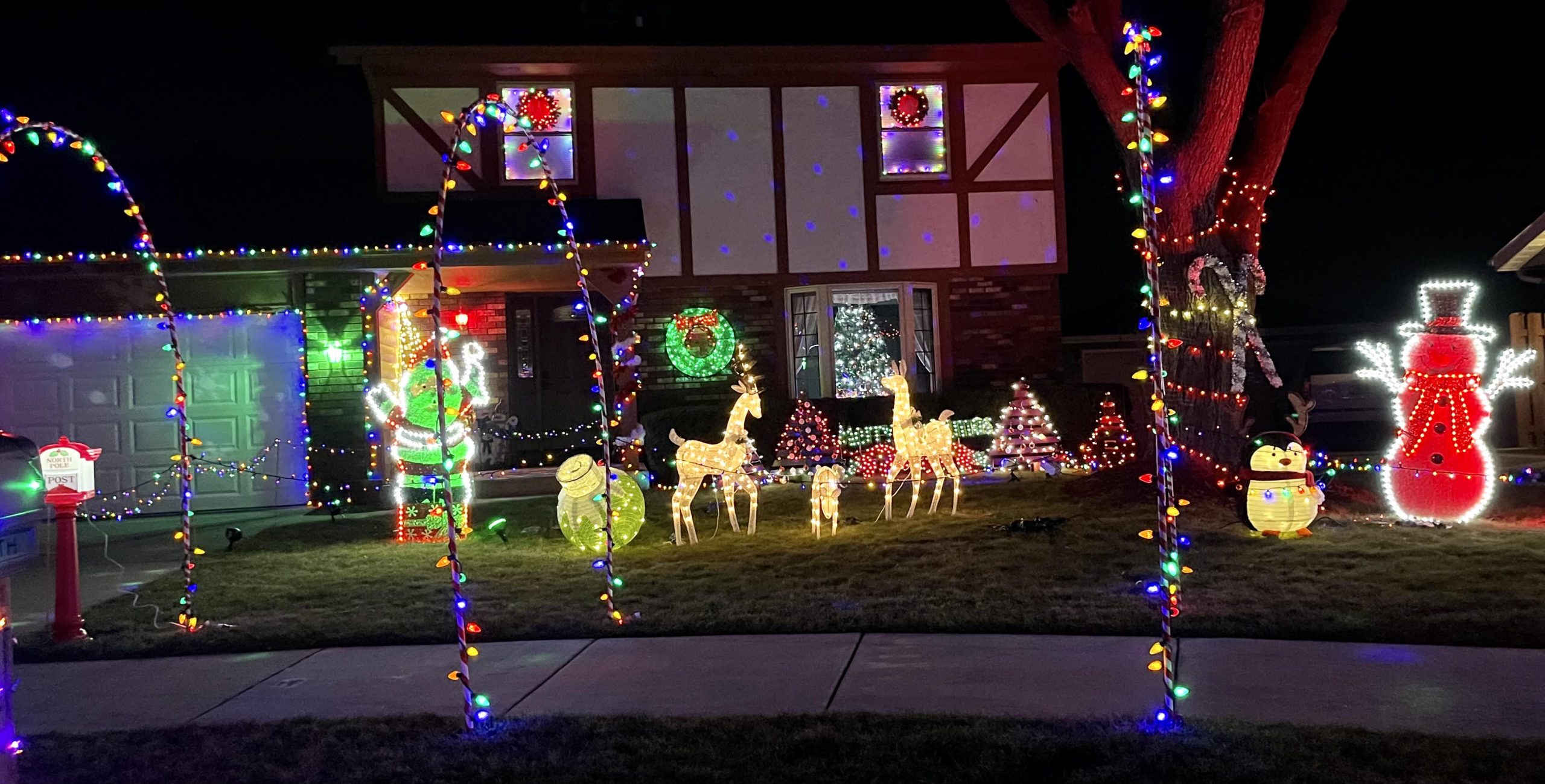 Capturing Kenosha Christmas Lane is a holiday tradition