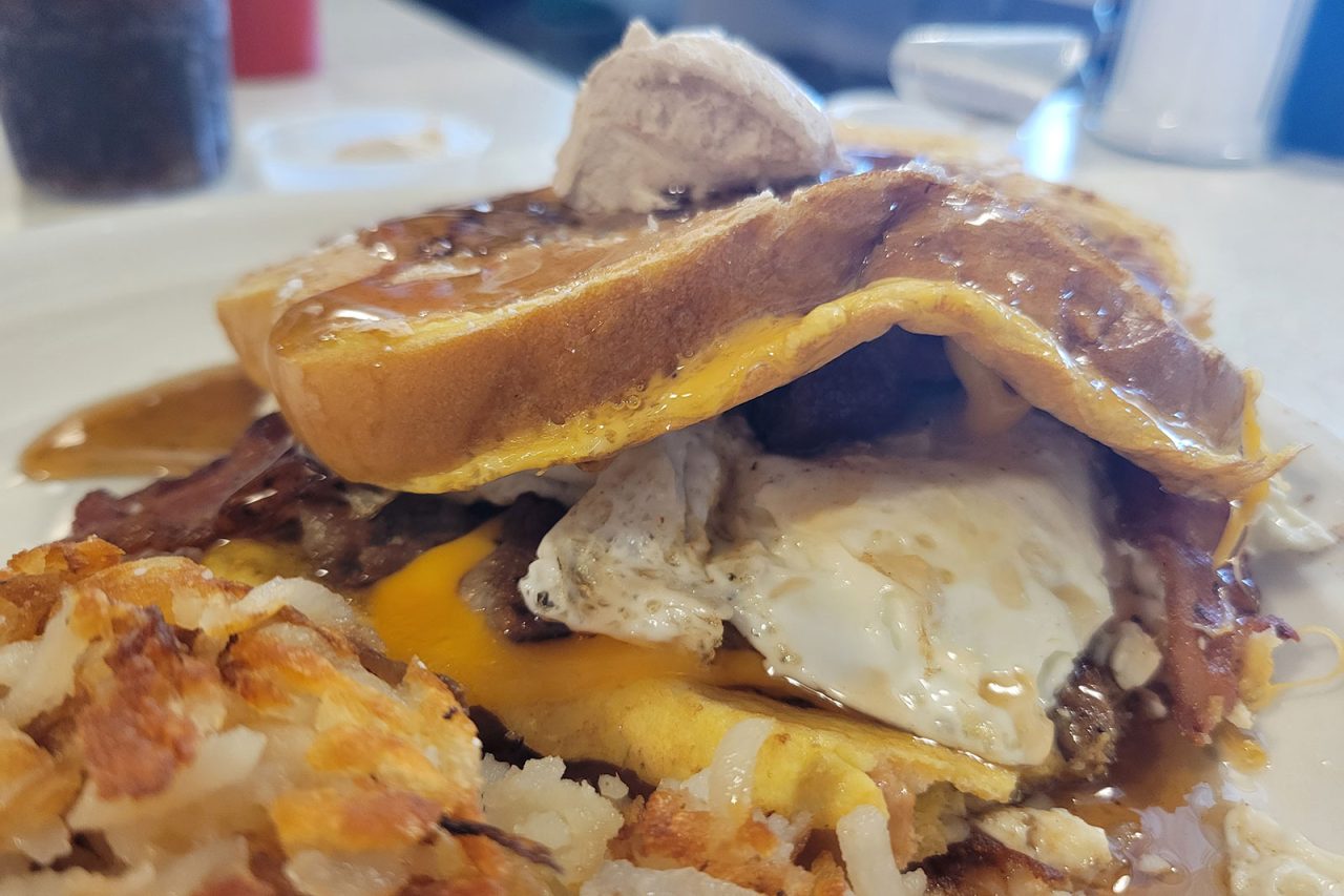 Kenosha Eats Breakfast Buster Sandwich
