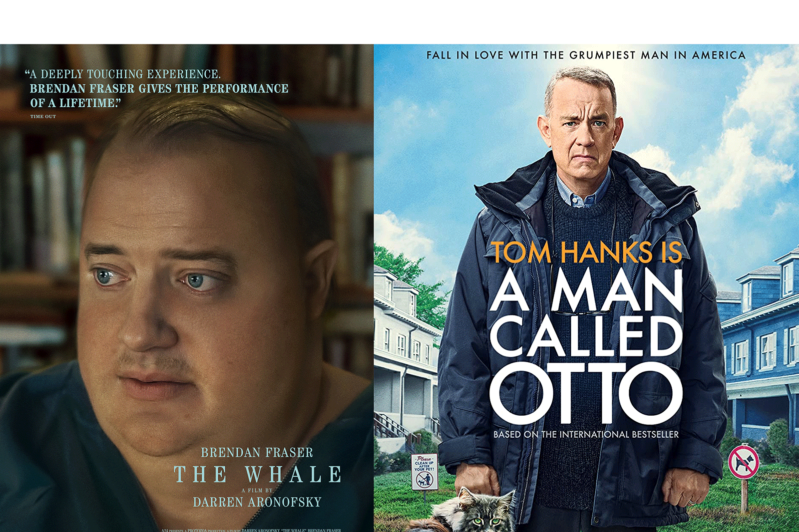Double feature The Whale and A Man Called Otto are similar, yet so different