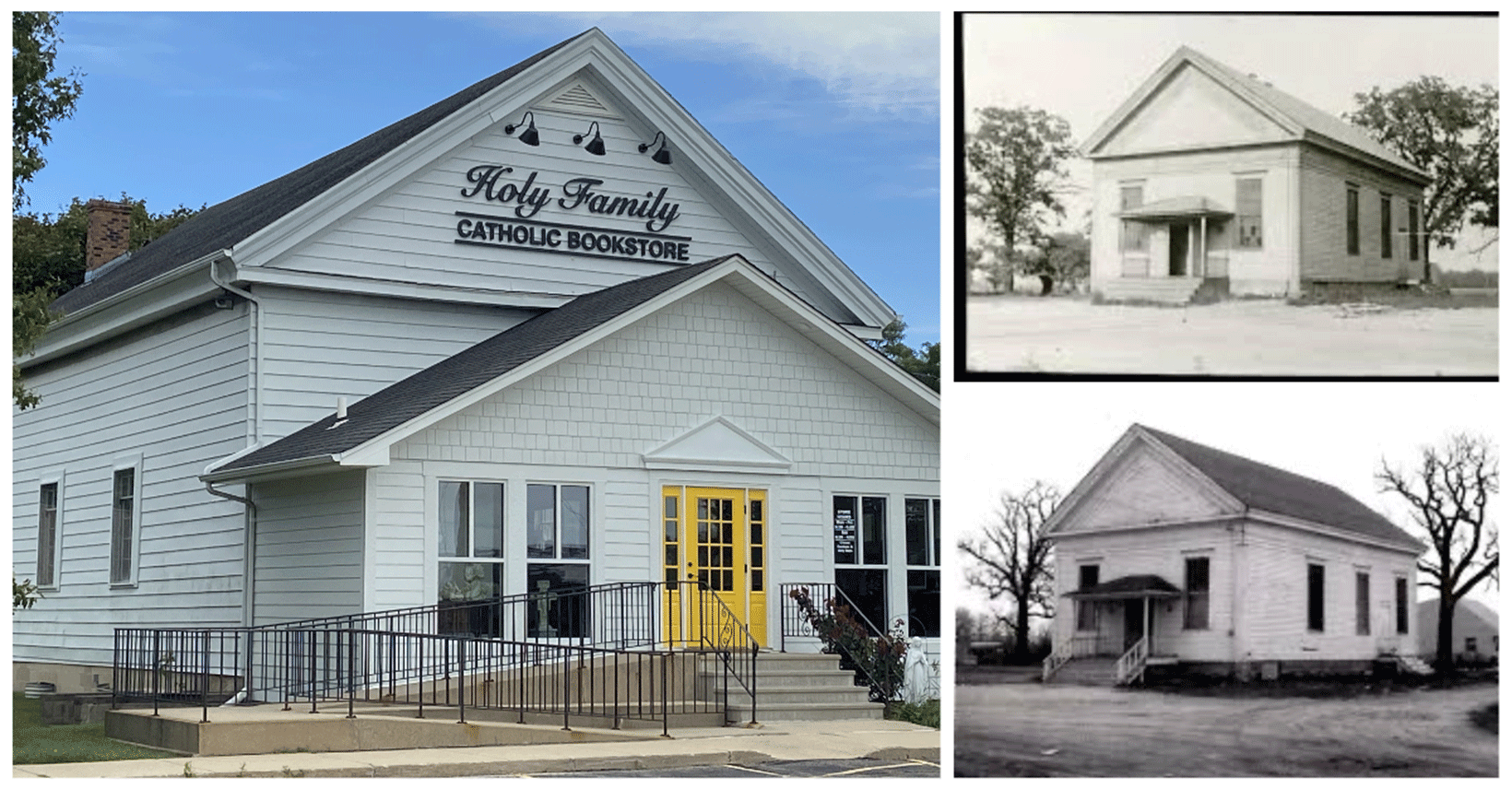 If these walls could talk Holy Family Catholic Bookstore occupies