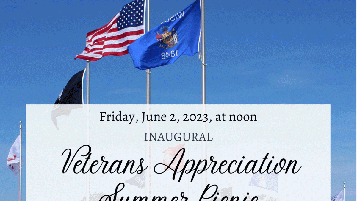 Kenosha County to host Veterans Appreciation Summer Picnic Friday, June 2 -  Kenosha.com, image size:1200x675