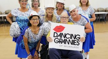 Milwaukee Dancing Grannies perform in Kenosha