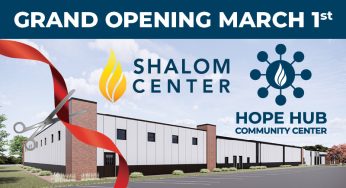Grand Opening for Shalom Center’s Hope Hub Community Center is set for March 1st, 2024