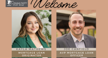 Community State Bank Mortgage Center Expands Team with Hiring of Mathews and Canfield