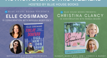 Author events coming this weekend!