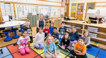 Thank you, first grade teacher Allison Locy!