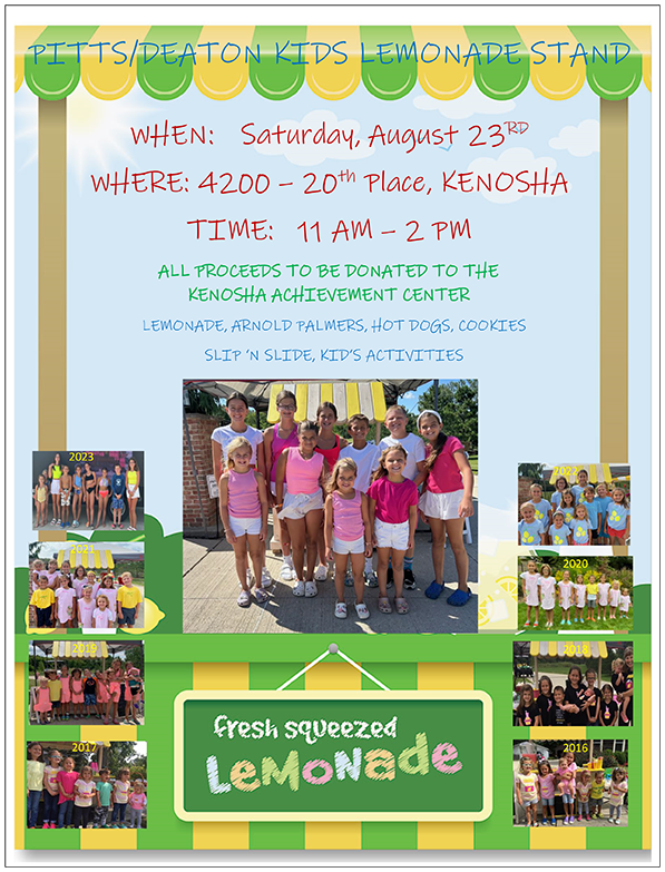 Lemonade Stand Invitation - 2025