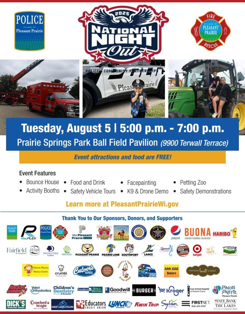 Pleasant Prairie National Night Out 2025