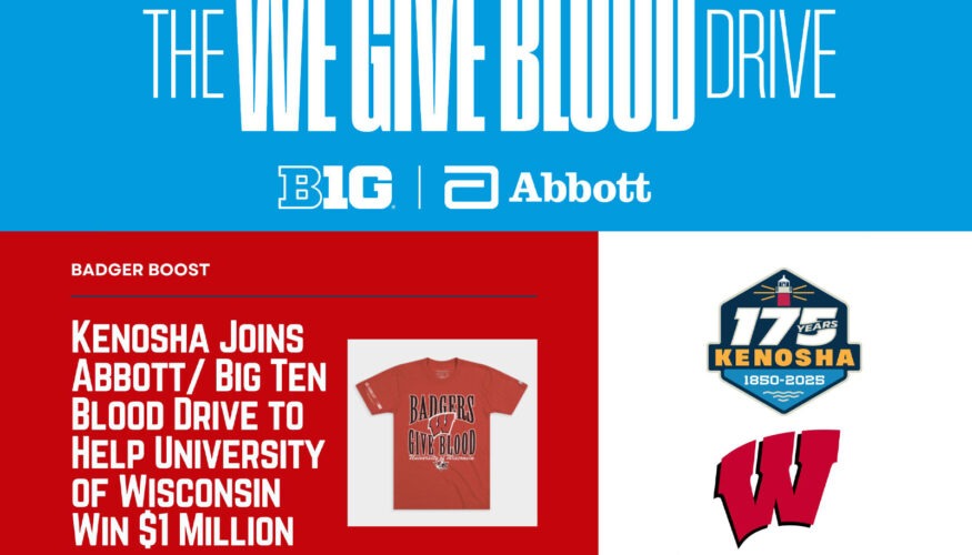 The We Give Blood Donation Drive - Kenosha Joins in Competition