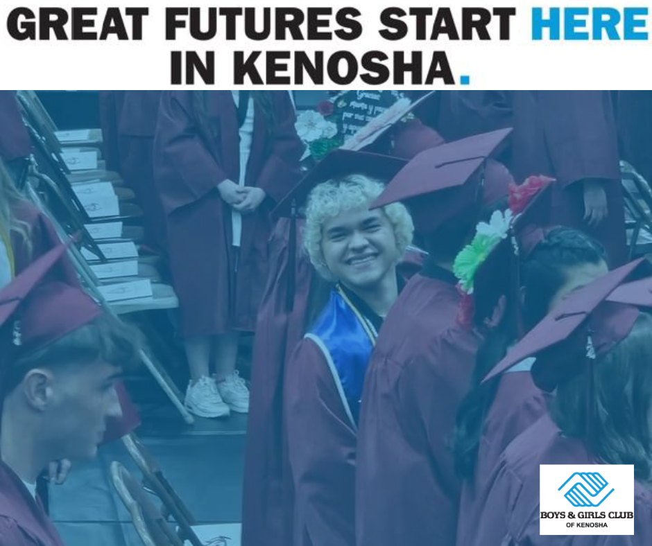 Great futures start at Boys & Girls Club Kenosha - Graduation scene