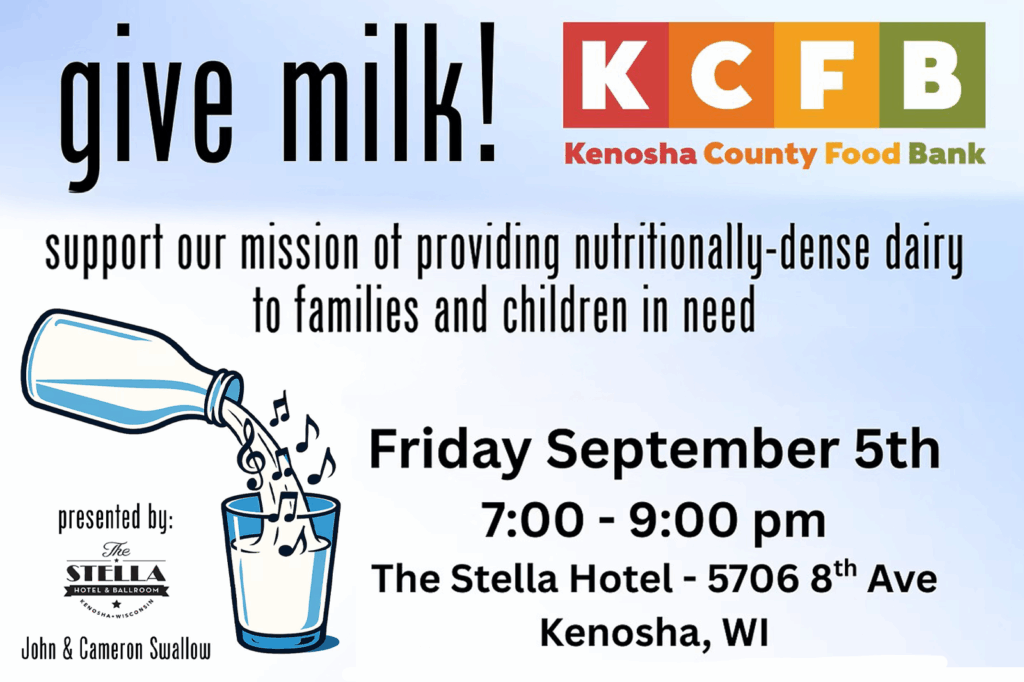 Give Milk! Fundraiser Poster