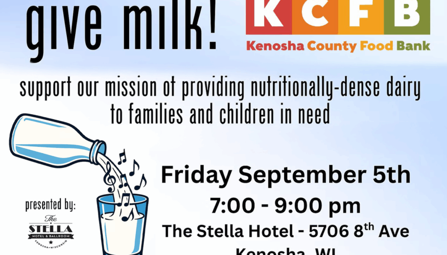 Give Milk! Fundraiser Poster