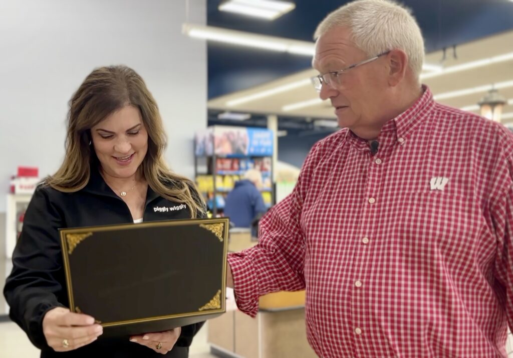 Carolyn Preston Receives Community Award from Community State Bank