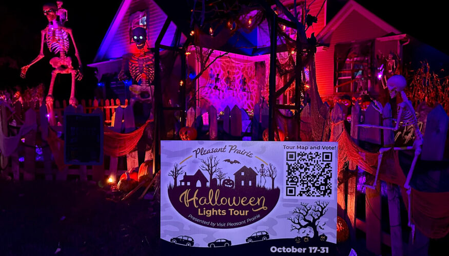 Home featured in the Halloween Lights Tour