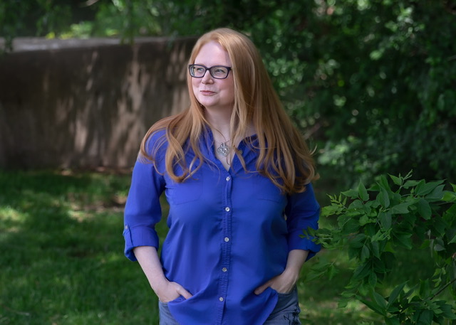 S.A. Barnes author  photo - Blue House Books Author Event with Christina Henry