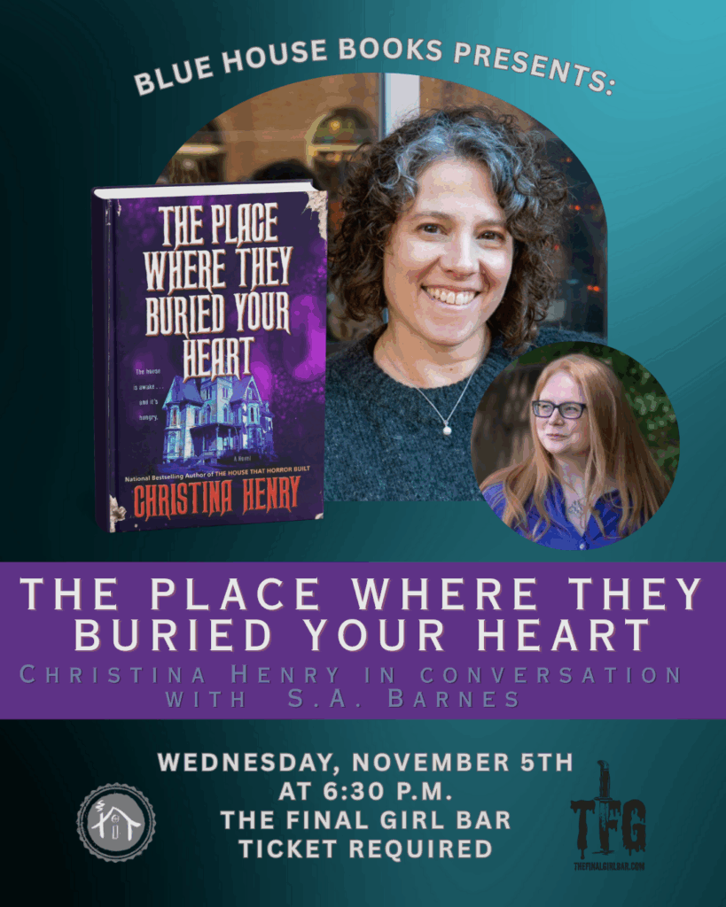 Blue House Books Author Event with Christina Henry