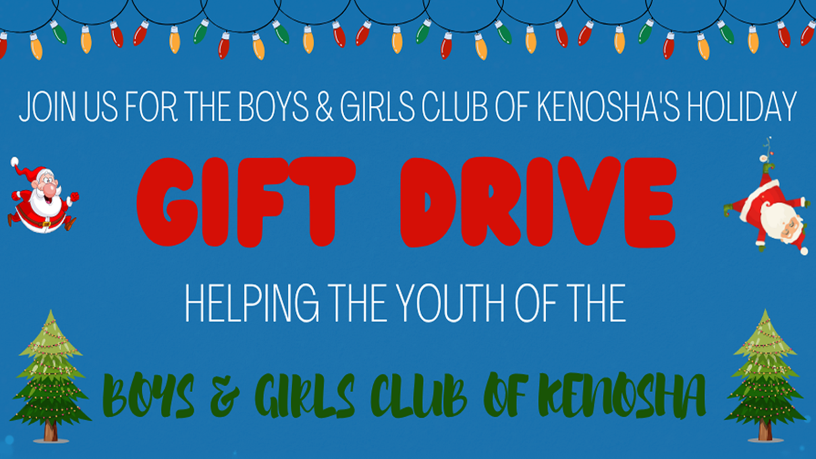 Boys & Girls Clug Kenosha 2025 Gift Drive