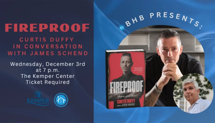 Fireproof Memoir of a Chef Blue House Books Event