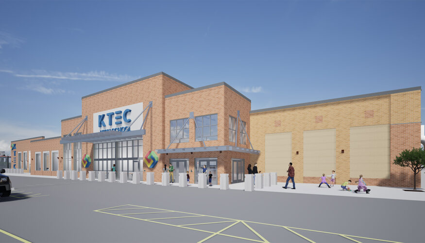 KTEC Schools of Innovation Announces New Permanent Campus in Kenosha Exterior Rendering