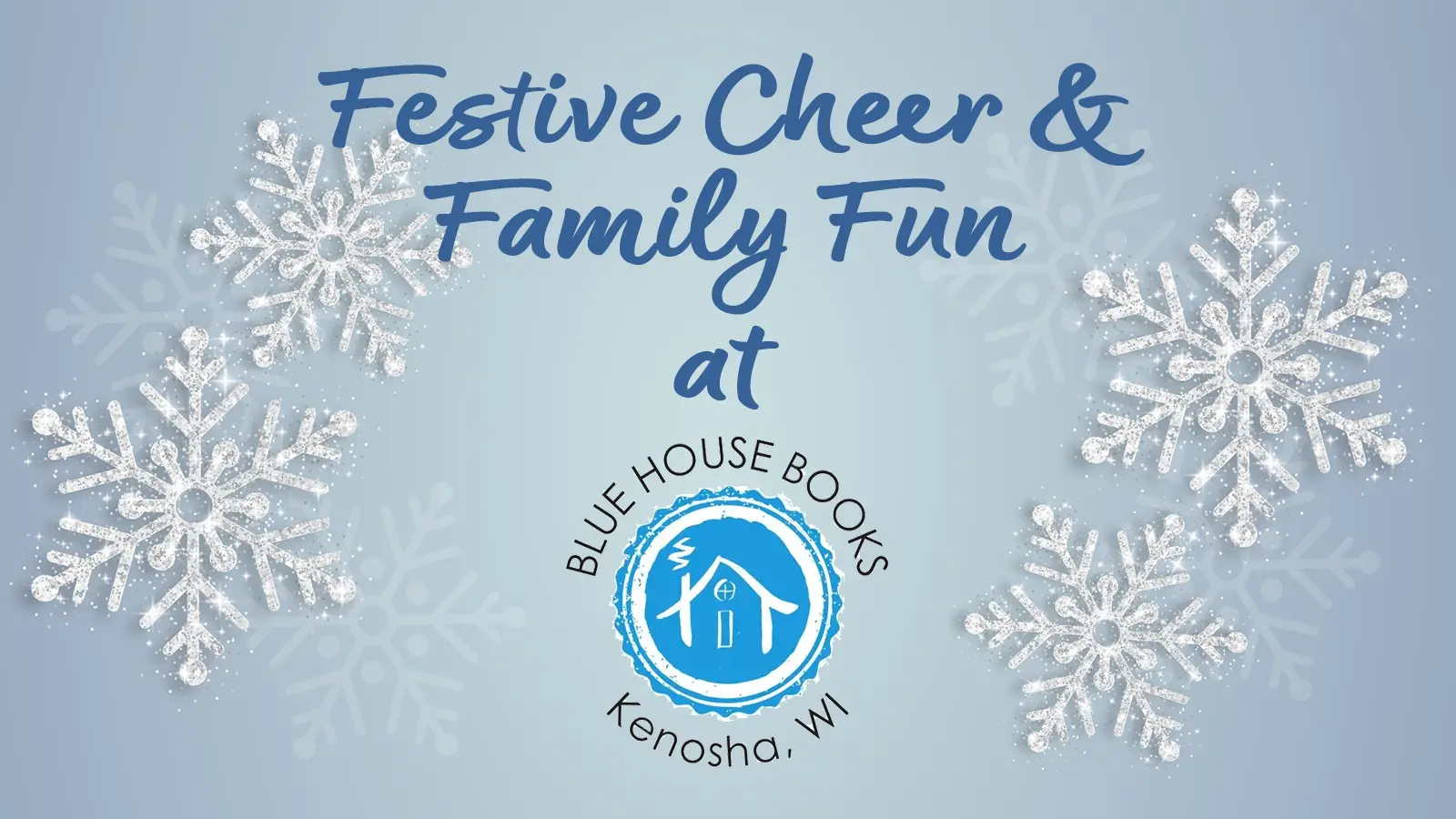 Blue House Books December Events