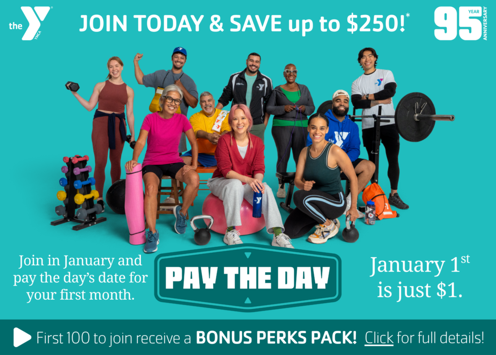 Pay the Day - Kenosha YMCA Fitness Membership Promotion