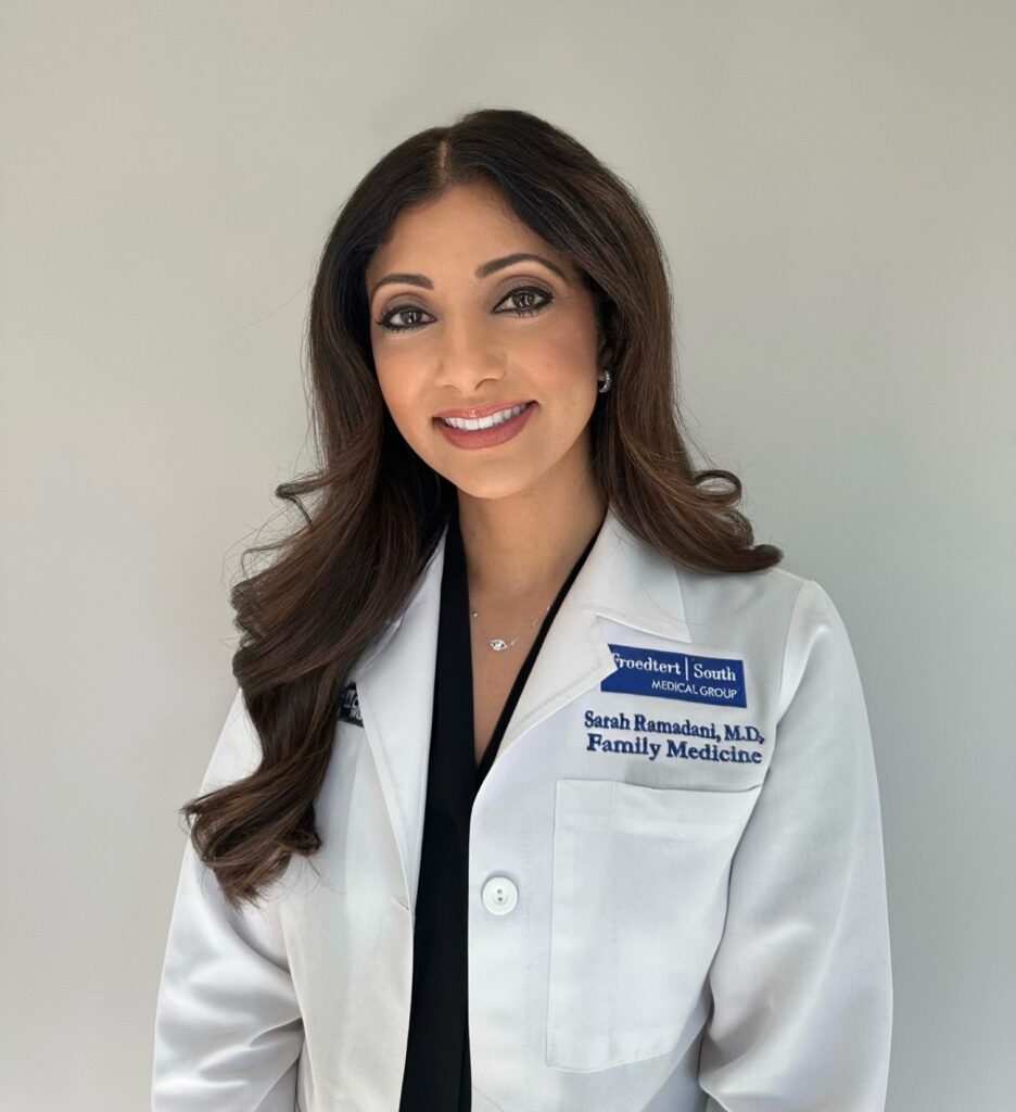Pictured Sarah Ramadani, M.D. Obesity Medicine - Sustainable Weight Loss Management with Proven Results - Healthy Connections Froedtert South