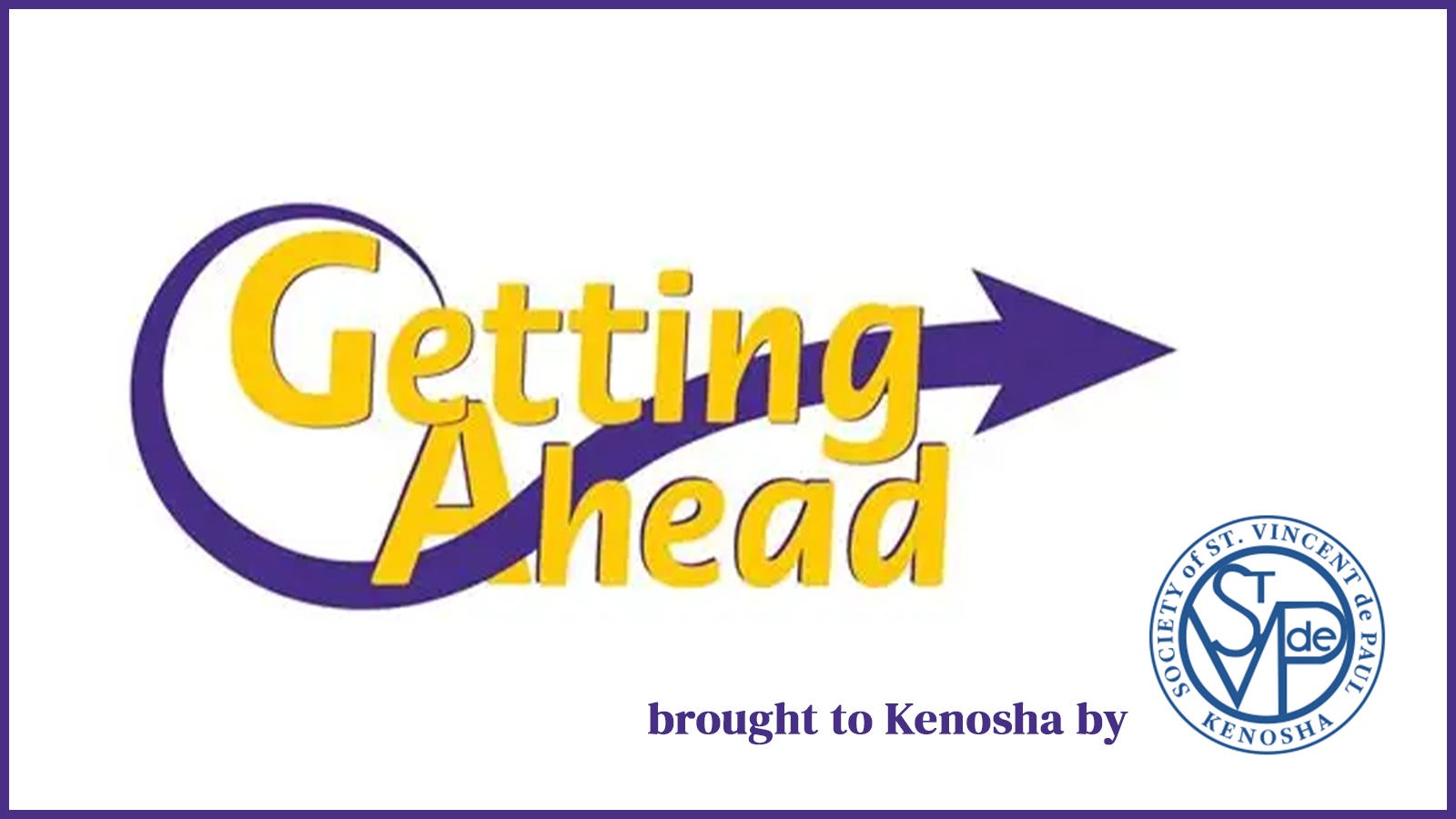 Getting Ahead Program at Kenosha St Vincent dePaul