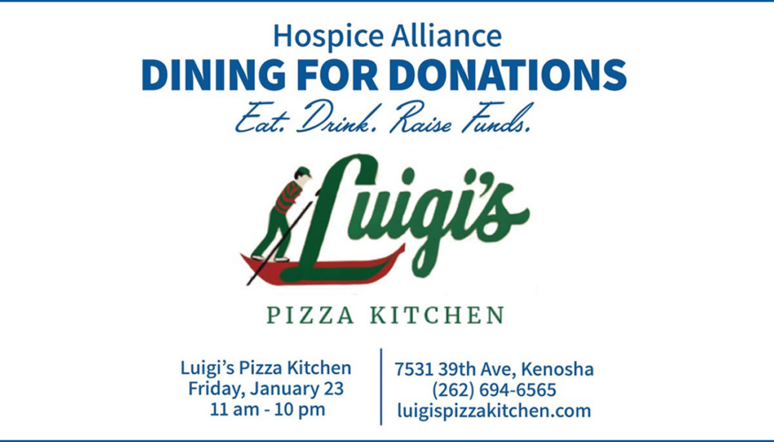 Hospice Dining for Donations - Luigi's