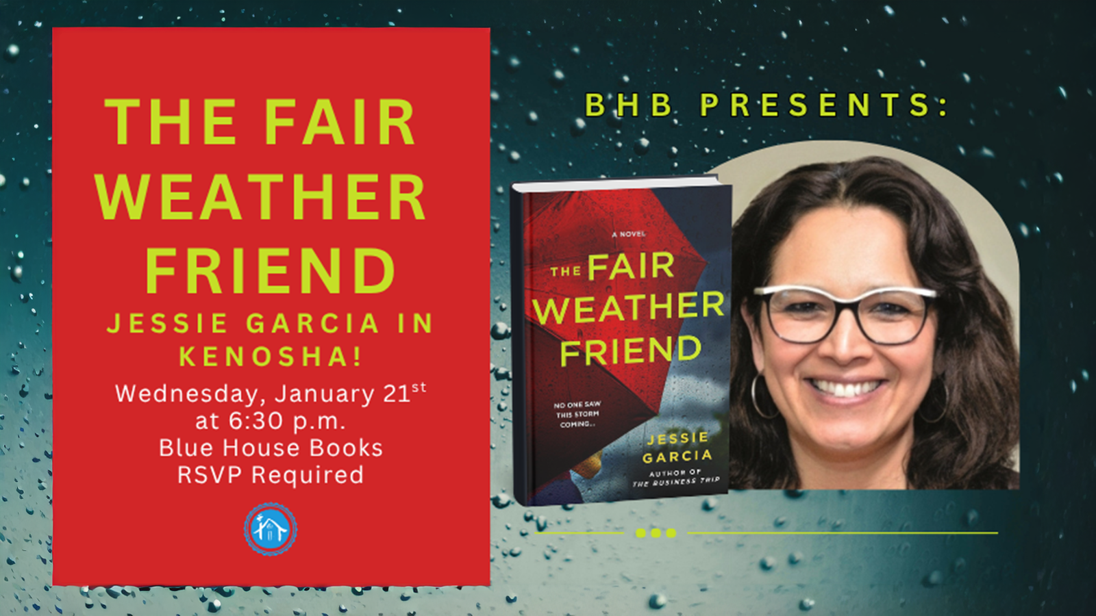 Jessie Garcia Blue House Books Event