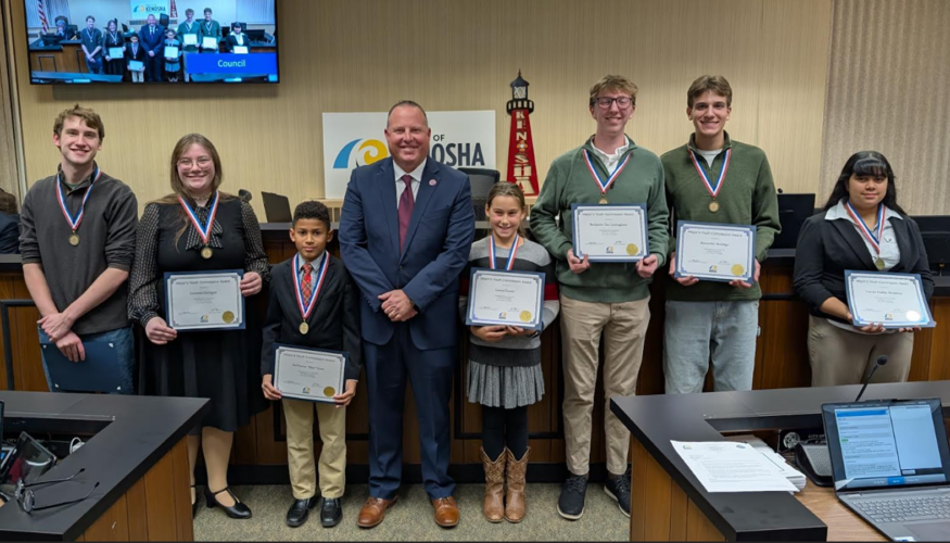 Mayor's Youth Commission Award Recipients Period 1 2025-2026 school year