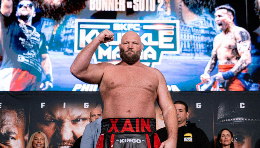 Kenosha's Ben Rothwell at KnuckleMania VI weigh in.