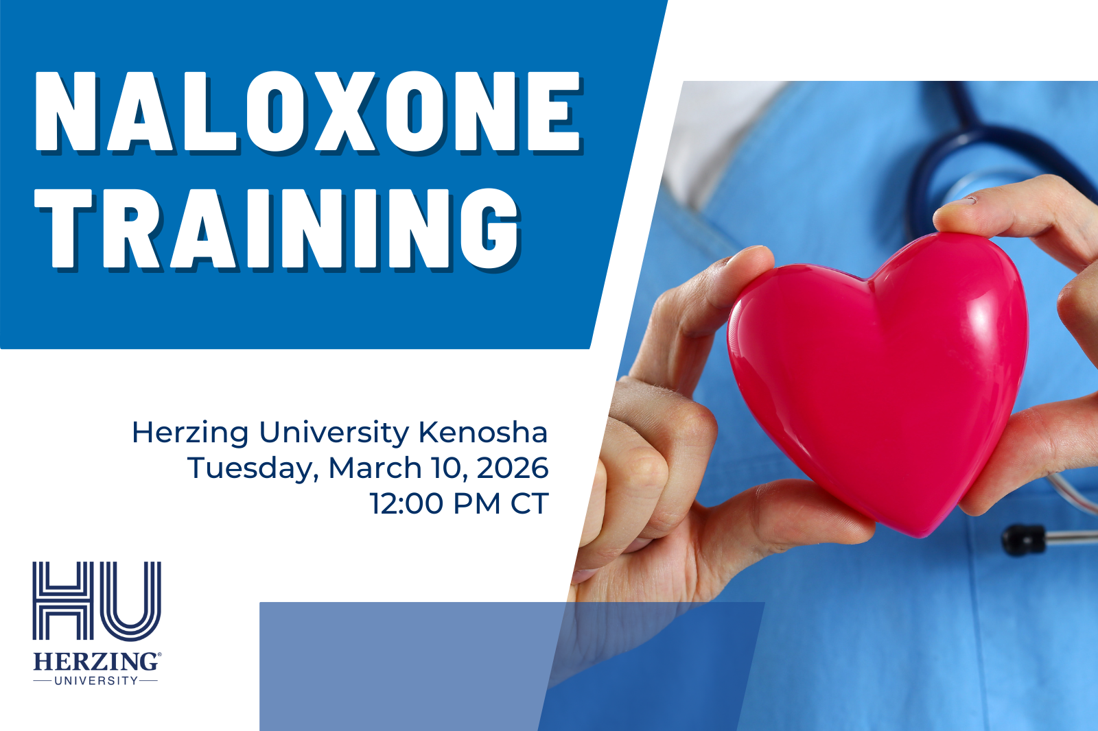 Herzing Kenosha Naloxone Training March 10, 2026