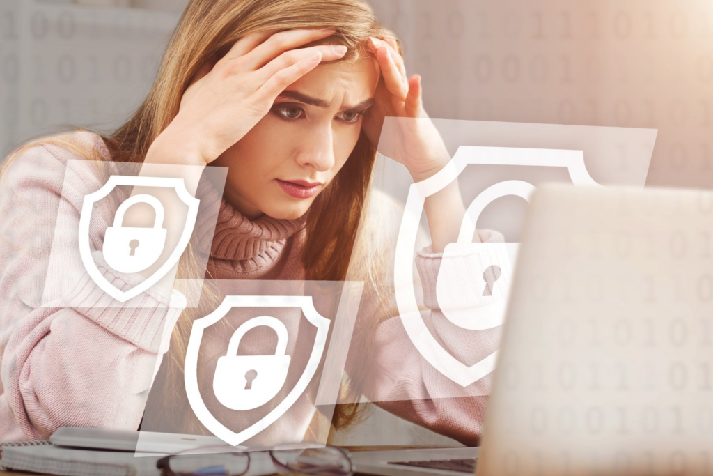 15 Software Security Issues & Vulnerabilities & How to Mitigate Them - Frustrated Employee looking at computer