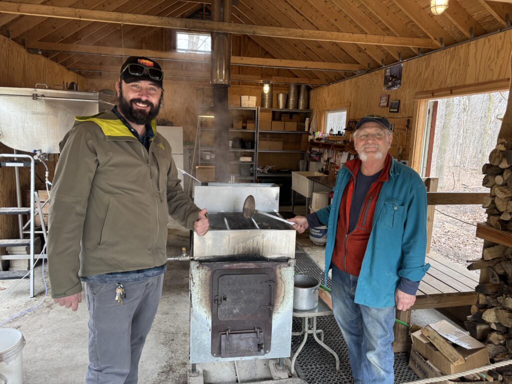 Maple Sugarin' Time at Hawthorn Hollow Nature Sanctuary - Maple Syrup bottles