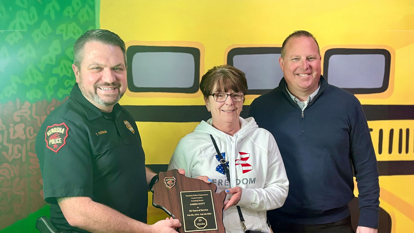 Kenosha Crossing Guard Karen Ovitt