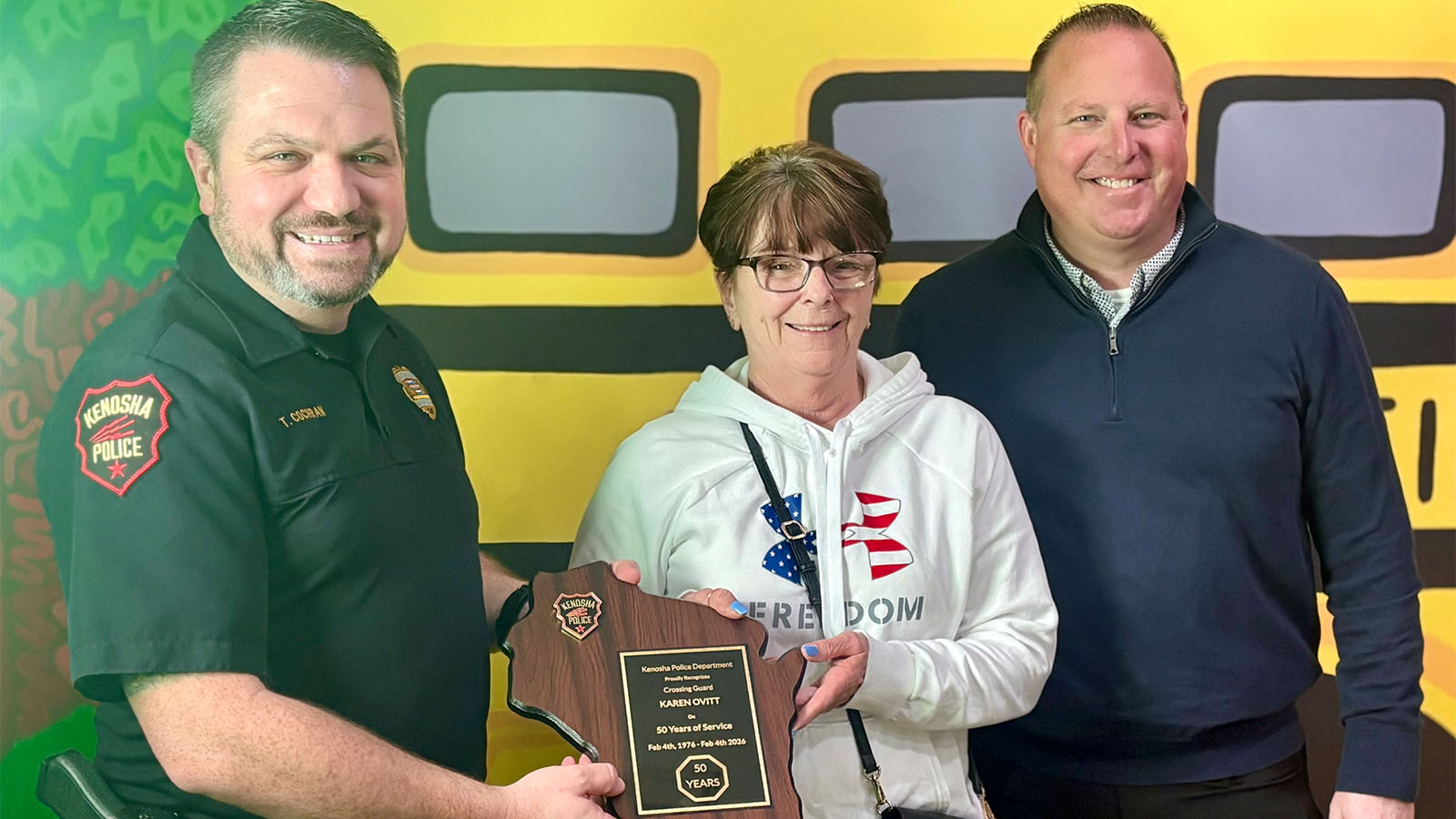 Kenosha Crossing Guard Karen Ovitt